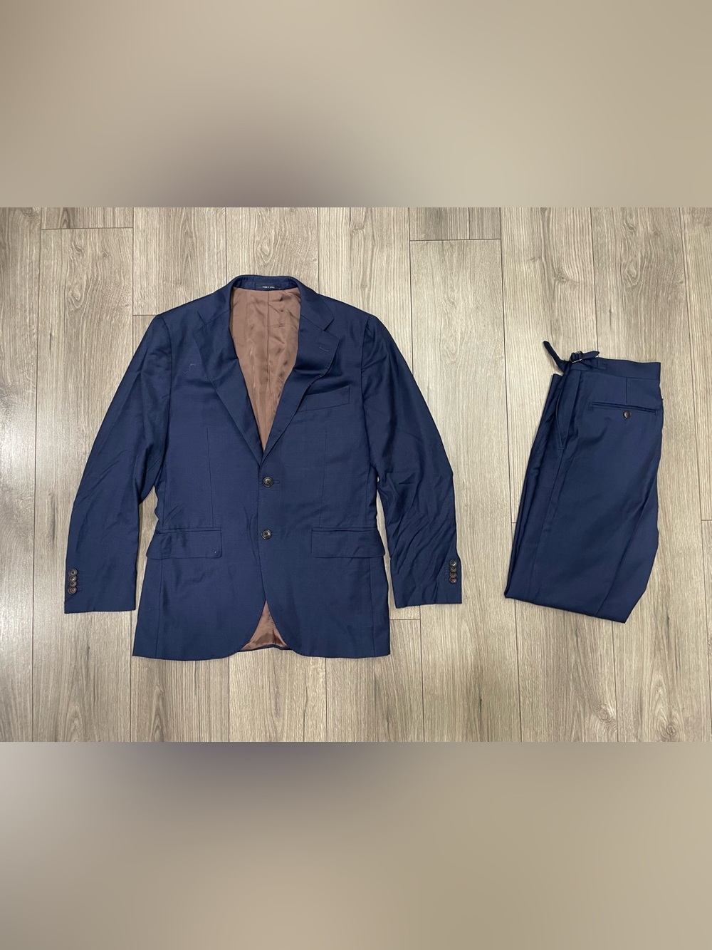 Suit Supply La Spalla Suit & Pants Size 38 R